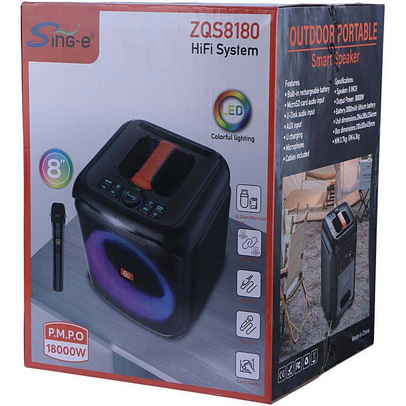 اسپیکر بلوتوثی سینگ ای ZQS8180 + میکروفون
