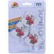 آویز چسبی Sun Flower بسته 3 عددی