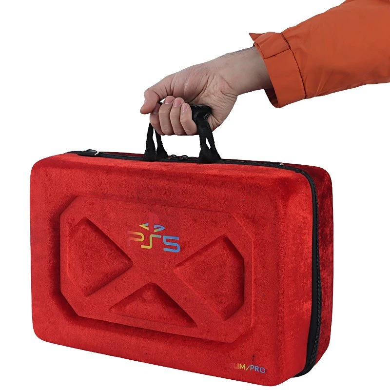 کیف کنسول بازی دوکاره PS5 Pro / Slim مخملی کد 19