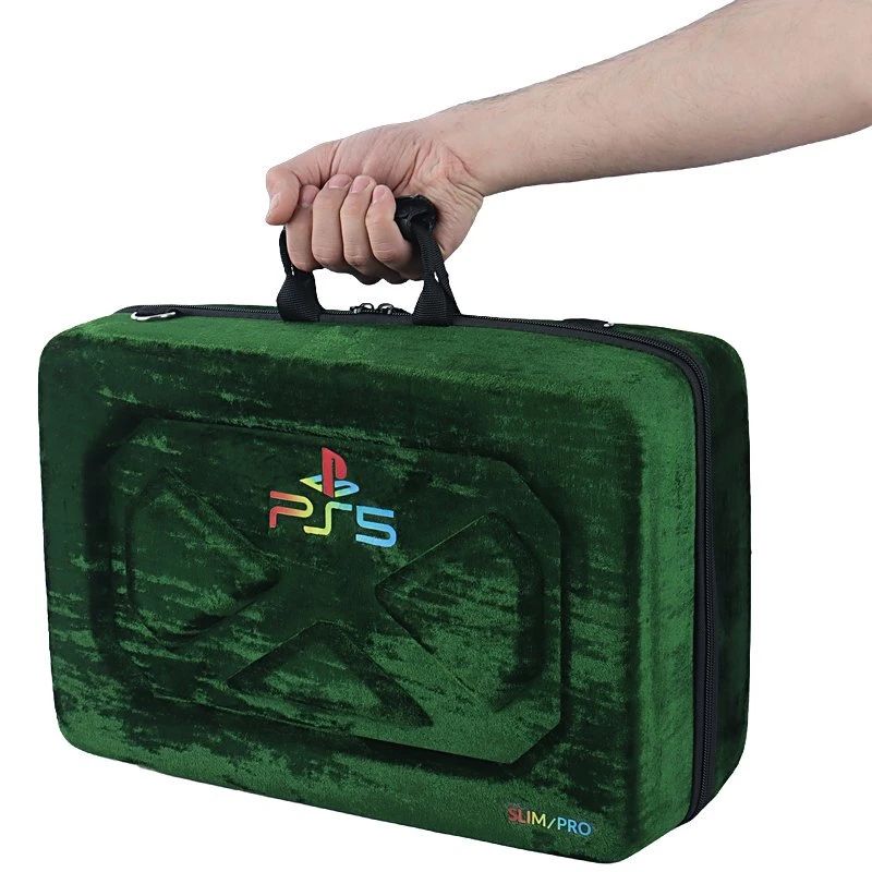 کیف کنسول بازی دوکاره PS5 Pro / Slim مخملی کد 24