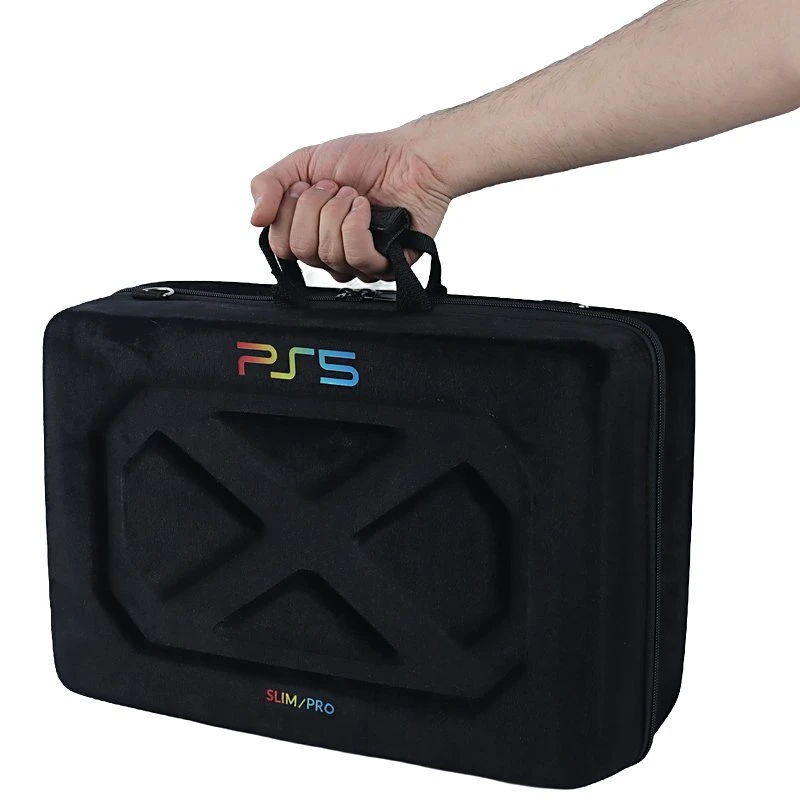 کیف کنسول بازی دوکاره PS5 Pro / Slim مخملی کد 25