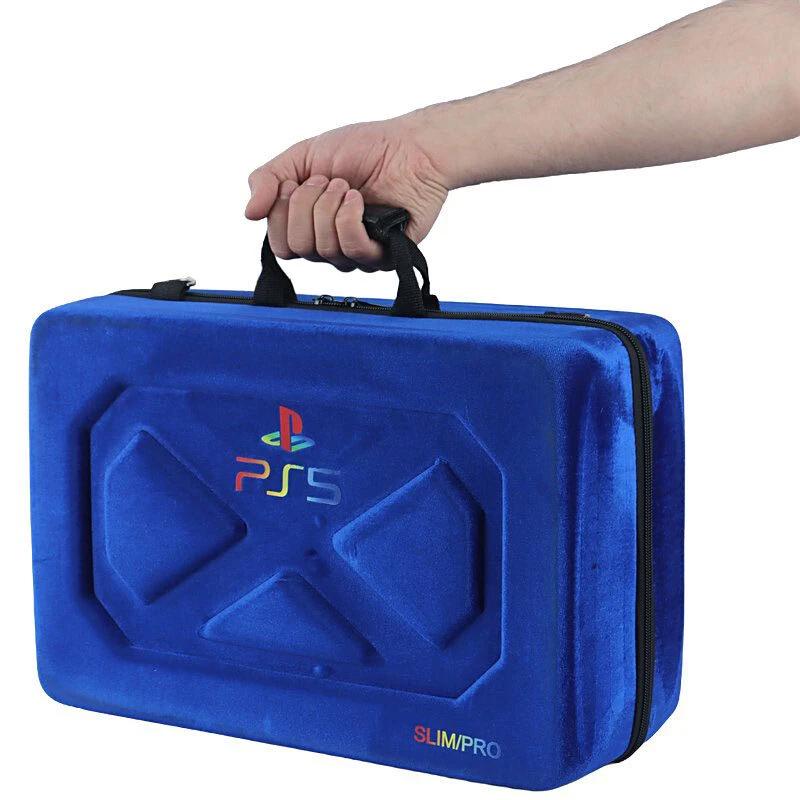 کیف کنسول بازی دوکاره PS5 Pro / Slim مخملی کد 20