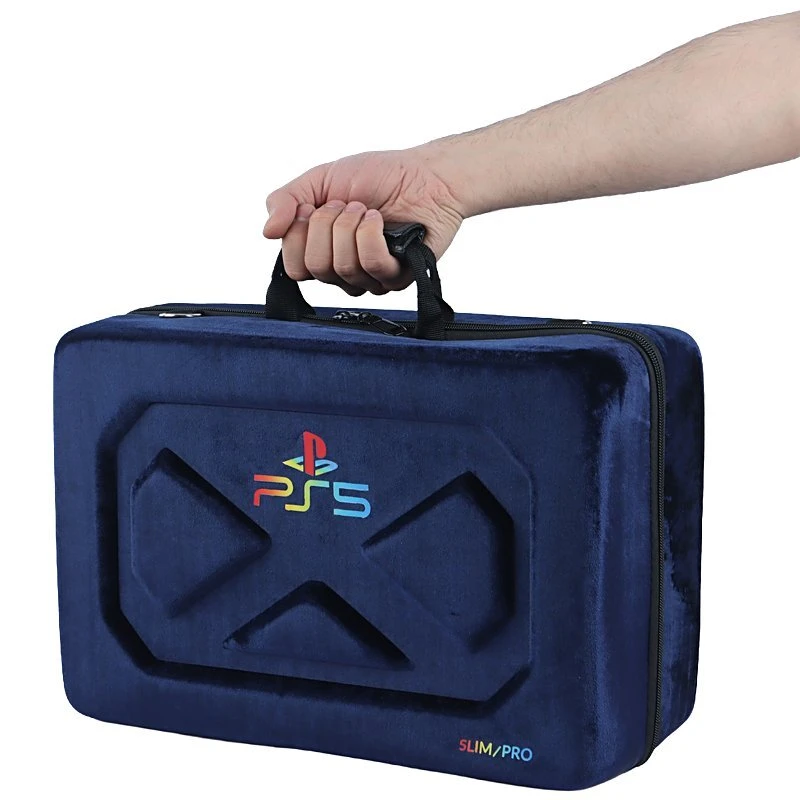 کیف کنسول بازی دوکاره PS5 Pro / Slim مخملی کد 22