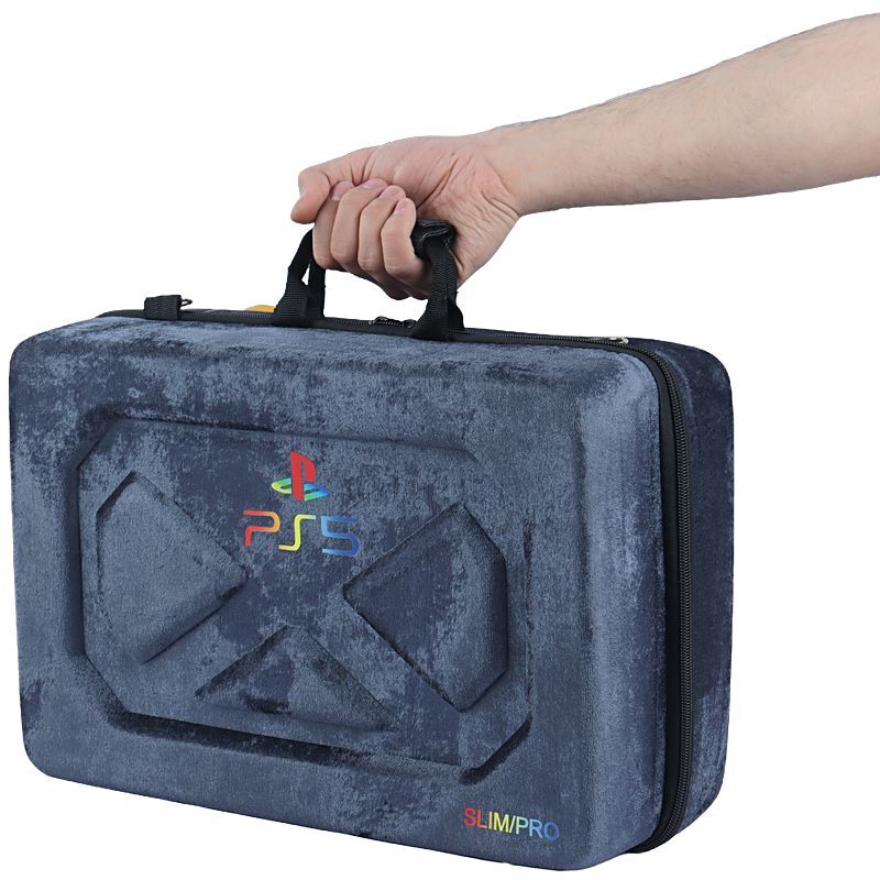 کیف کنسول بازی دوکاره PS5 Pro / Slim مخملی کد 23