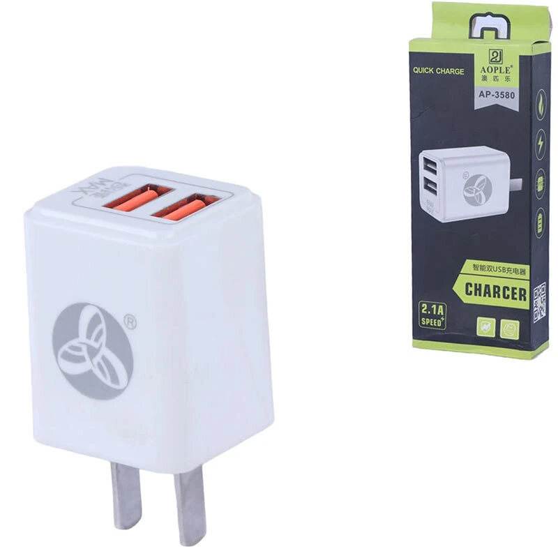 شارژر دیواری 11 وات Aople AP-3580 2.1A