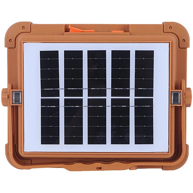 پروژکتور سیار ال ای دی شارژی و پاور بانک خورشیدی Led Solar Light کد 3