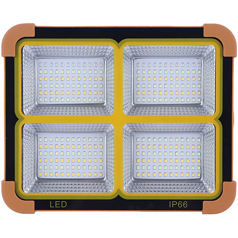 پروژکتور سیار ال ای دی شارژی و پاور بانک خورشیدی Led Solar Light کد 3
