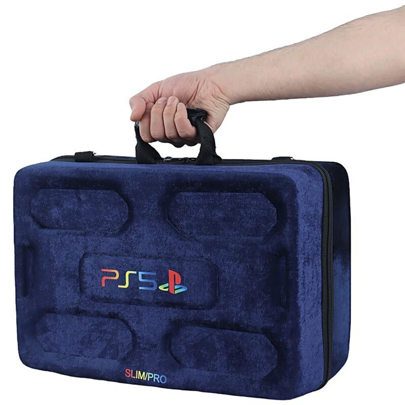 کیف کنسول بازی دوکاره PS5 Pro / Slim مخملی کد 27