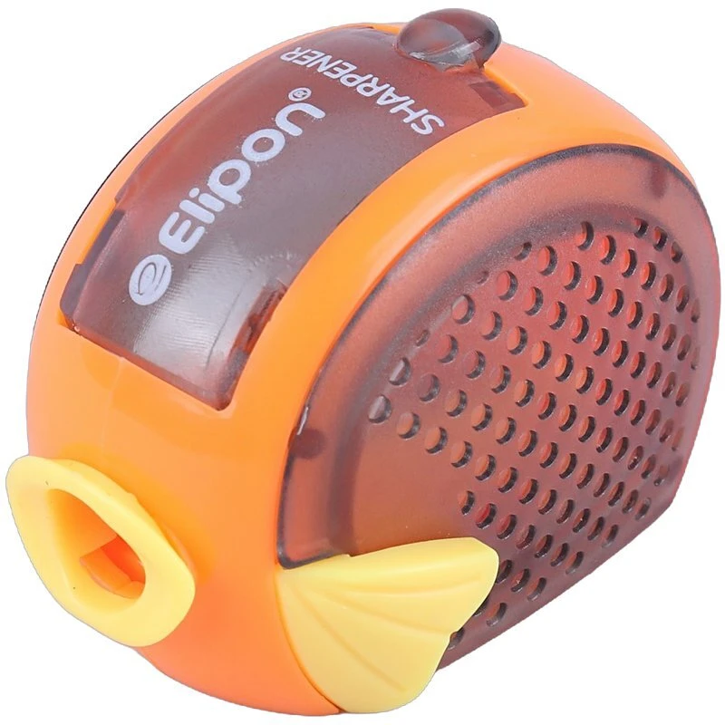 تراش پلاستیکی مخزن دار طرح ماهی Elipon NO.8271
