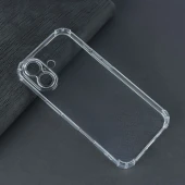 قاب ژله ای ضربه گیر بی رنگ آیفون iPhone 17 محافظ لنزدار