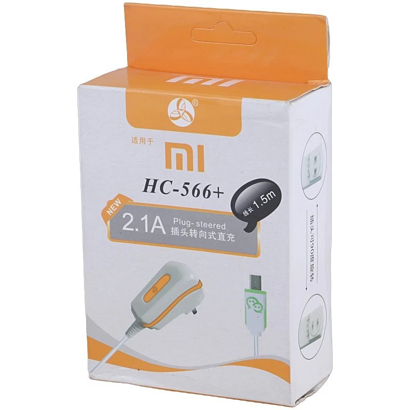 شارژر دیواری سیم وصل 11 وات MI HC-566+ 2.1A