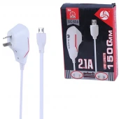 شارژر دیواری سیم وصل 11 وات Jia Hao HC-625 2.1A