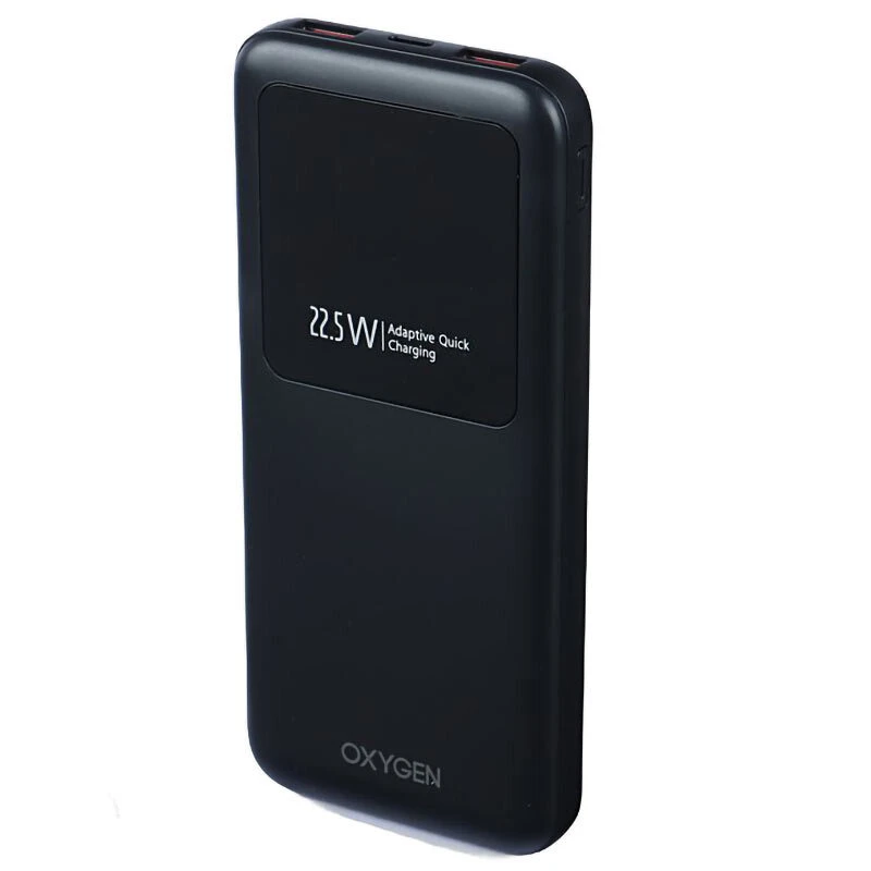 پاور بانک فست شارژ اکسیژن OX-100 PD 22.5W ظرفیت 10000 میلی آمپر ساعت