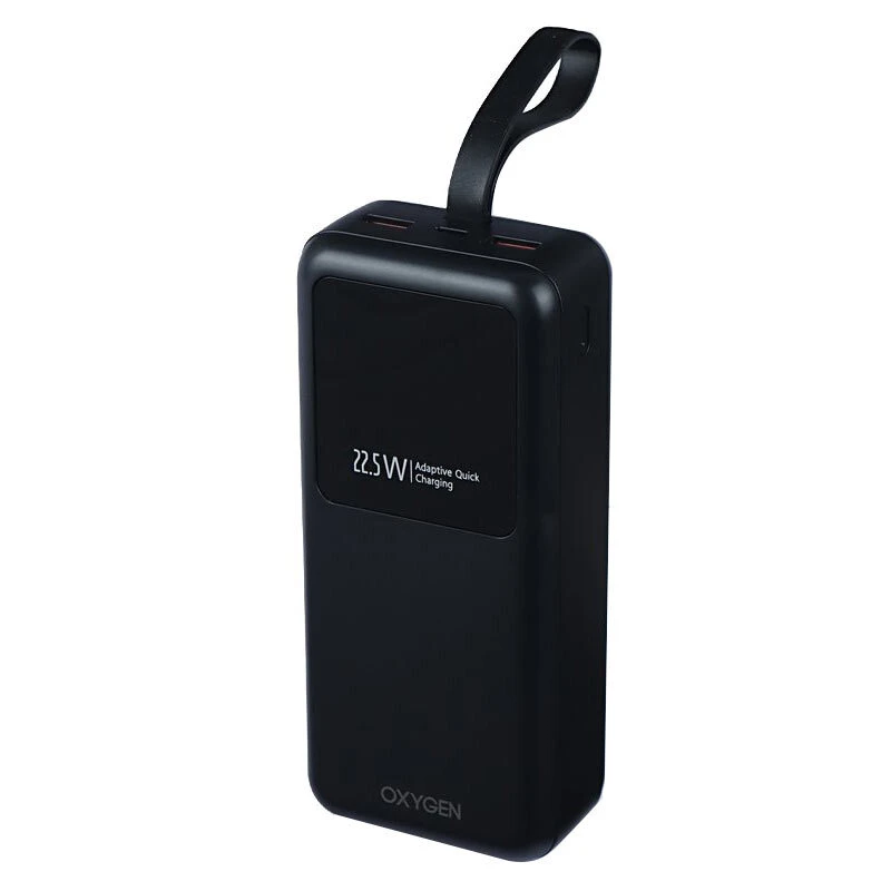 پاور بانک فست شارژ اکسیژن OX-120 PD 22.5W ظرفیت 30000 میلی آمپر ساعت