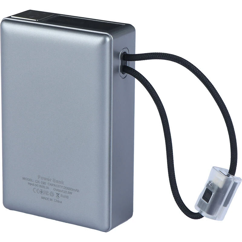 پاور بانک فست شارژ اکسیژن OX-190 PD 22.5W ظرفیت 20000 میلی آمپر ساعت