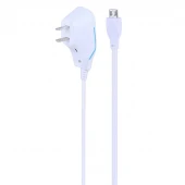 شارژر دیواری سیم وصل میکرو یو اس بی فله ای