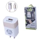 شارژر دیواری 11 وات Aople AP-3587P 2.1A + کابل آیفونی