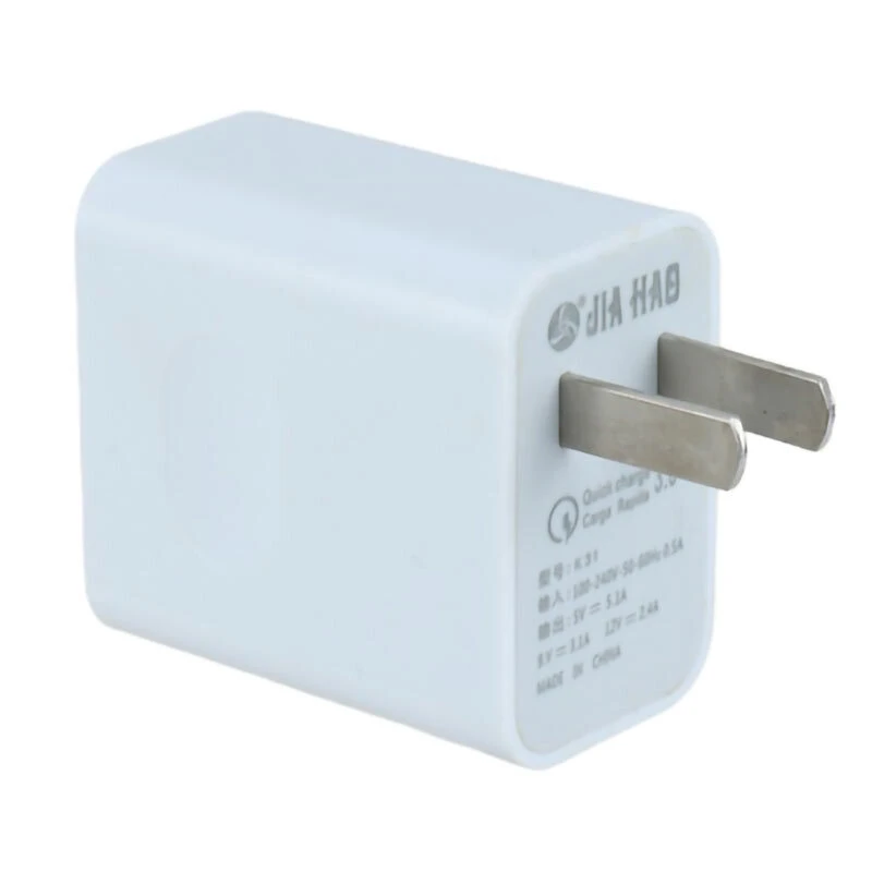 شارژر دیواری 28 وات Jia Hao K31 QC3.0 5.1A