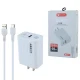 شارژر دیواری 20 وات Jia Hao K27T 4A + کابل تایپ سی