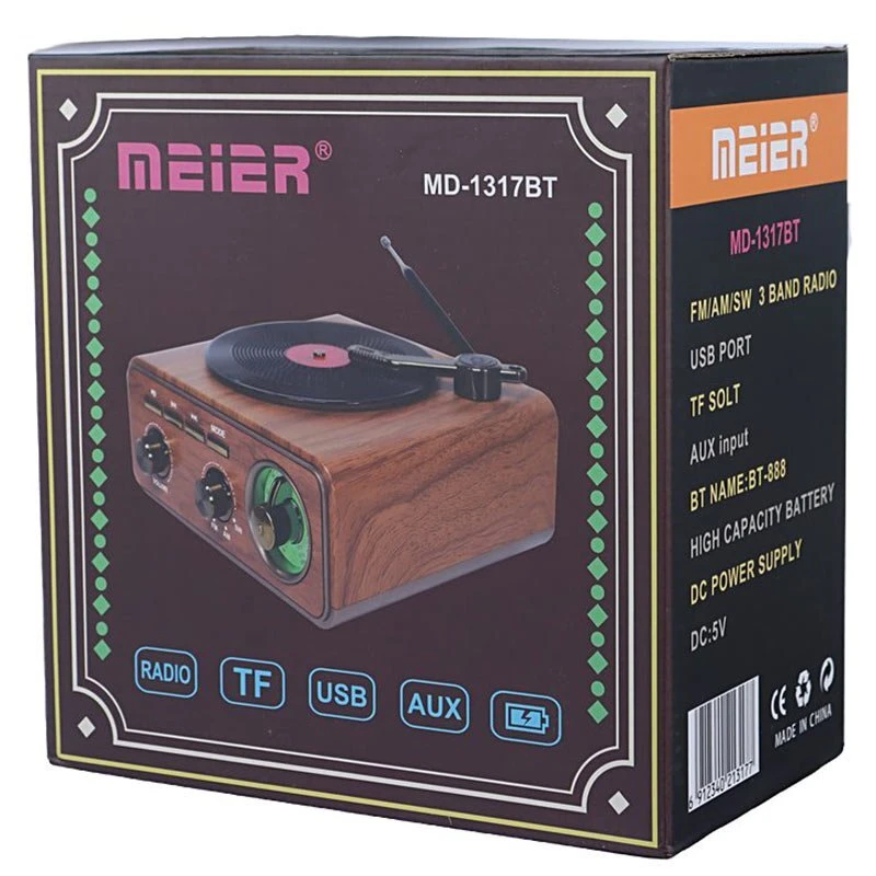 رادیو اسپیکر بلوتوثی مییر MD-1317BT