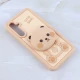 قاب سیلیکونی پاپ سوکت دار طرح Cute Bear