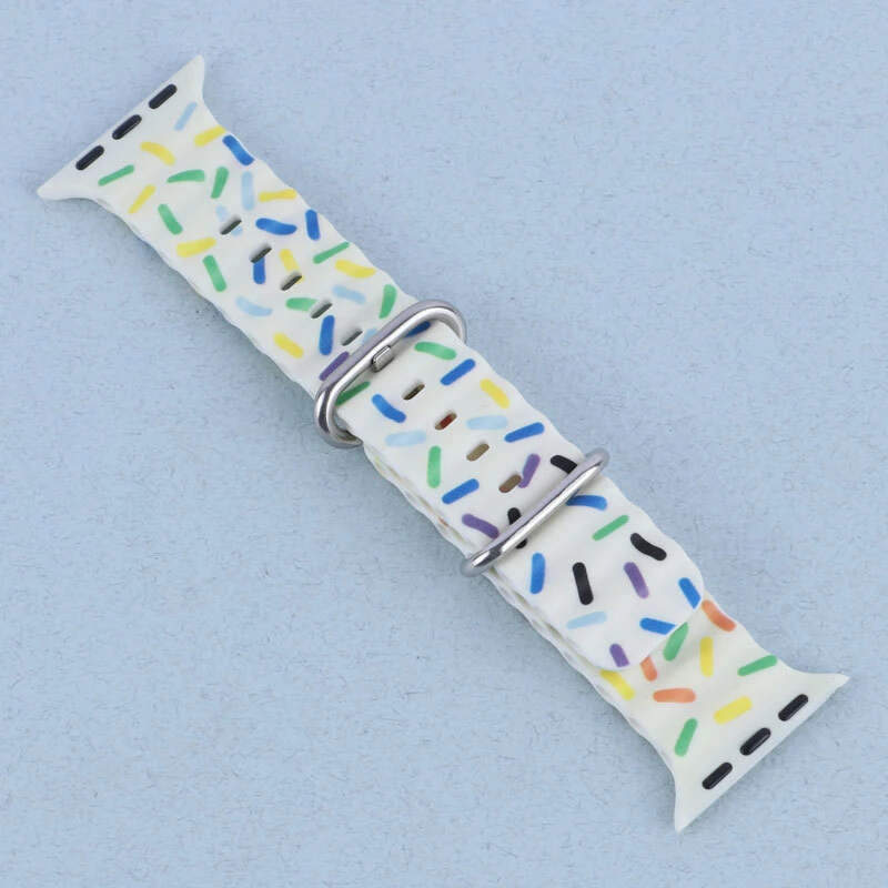 بند اپل واچ سیلیکونی پافری Slicto سایز 38/40/41 میلی متری