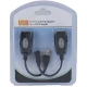 مبدل افزایش طول USB تحت شبکه USB-RJXT طول 45 متر
