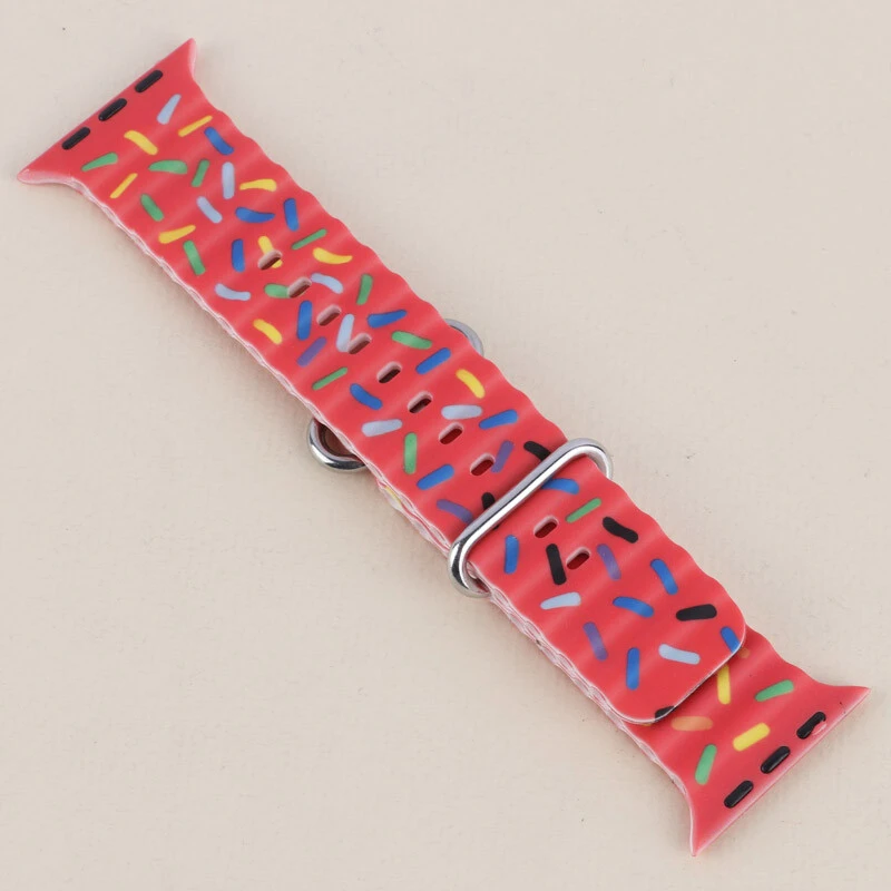 بند اپل واچ سیلیکونی پافری Slicto سایز 42/44/45/46/49 میلی متری
