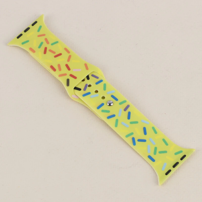 بند اپل واچ سیلیکونی طرح فانتزی Slicto سایز 42/44/45/46/49 میلی متری