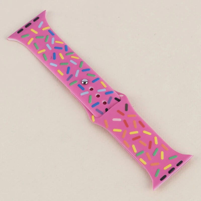 بند اپل واچ سیلیکونی طرح فانتزی Slicto سایز 42/44/45/46/49 میلی متری