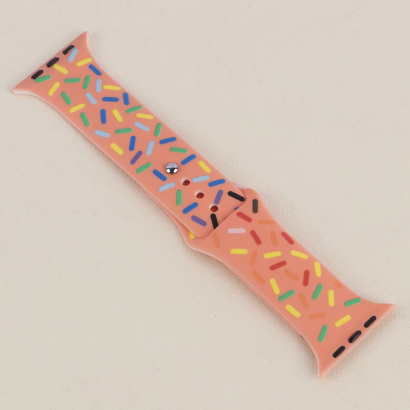بند اپل واچ سیلیکونی طرح فانتزی Slicto سایز 42/44/45/46/49 میلی متری
