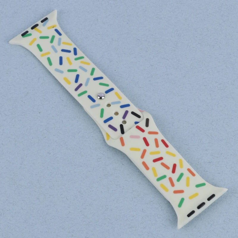 بند اپل واچ سیلیکونی طرح فانتزی Slicto سایز 42/44/45/46/49 میلی متری