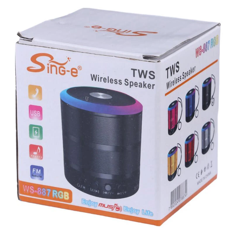 اسپیکر بلوتوثی سینگ ای WS-887