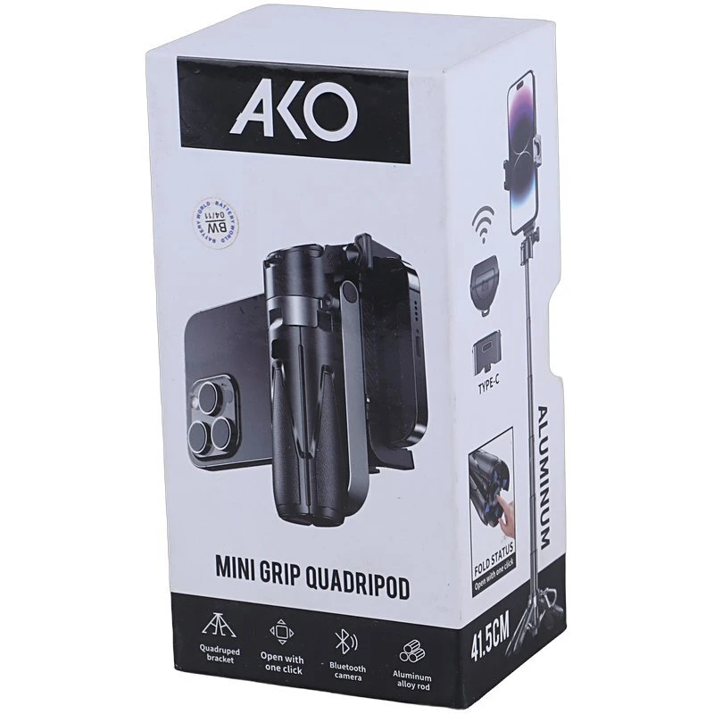 سه پایه و مونوپاد بلوتوثی ای کی او AM-10