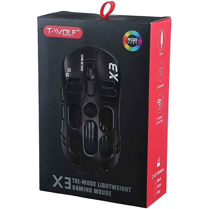 موس بی سیم گیمینگ تی ولف X3