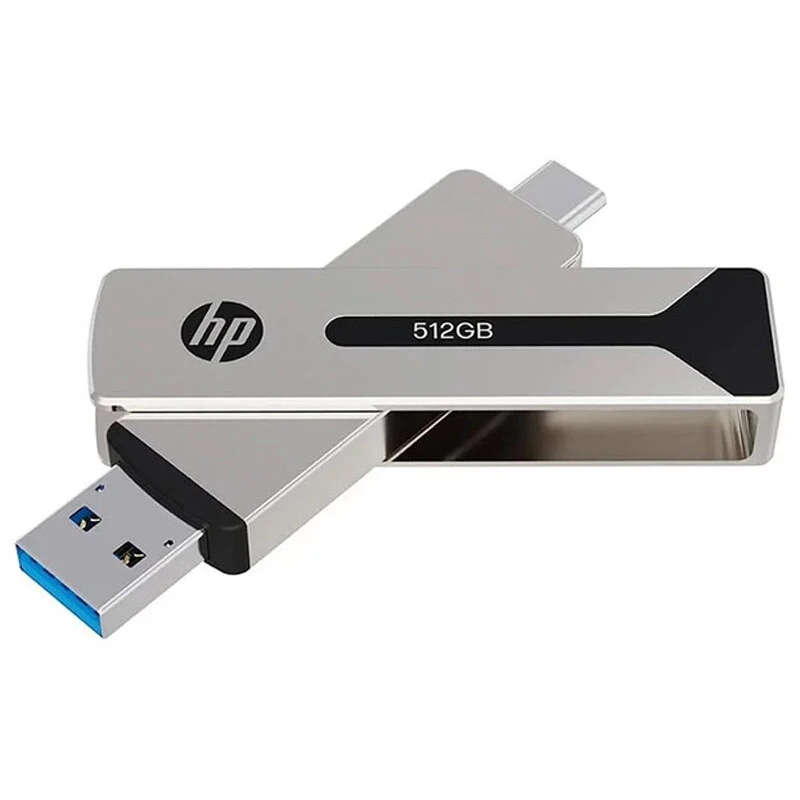 فلش 512 گیگ اچ پی HP 911 Pro OTG Type-C USB3.2