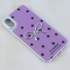 قاب آیفون X / XS پاپیونی طرح دار