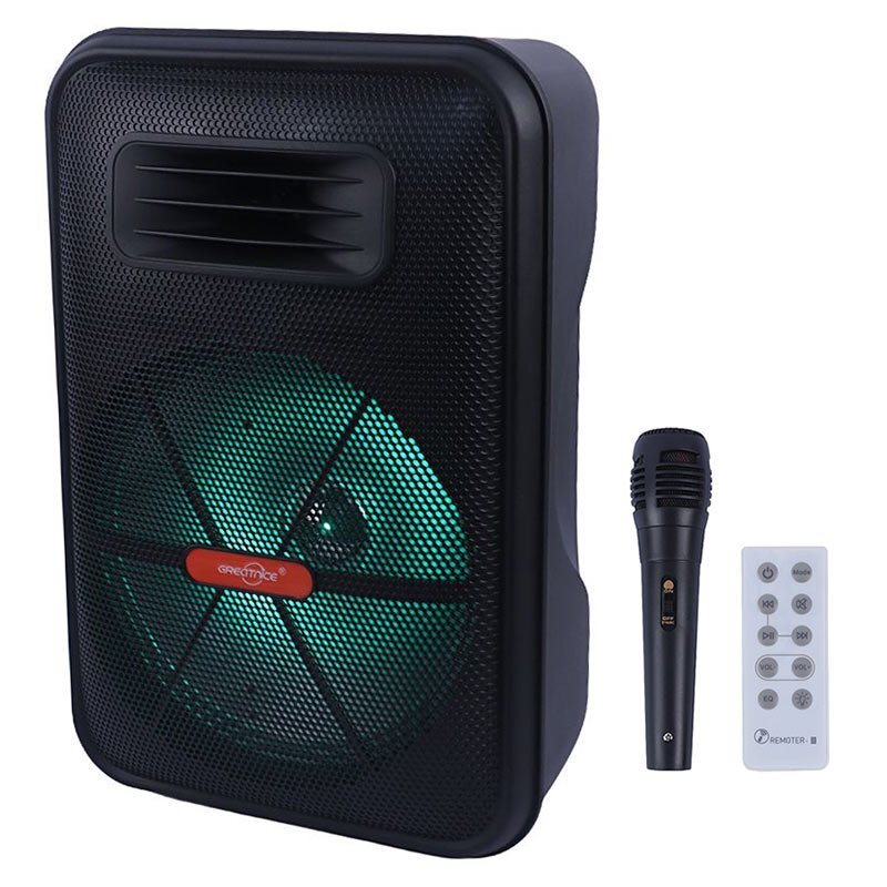 اسپیکر بلوتوثی گریت نایس GTS-1876 + میکروفون و ریموت کنترل