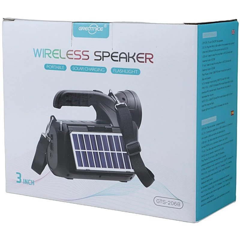 اسپیکر بلوتوثی گریت نایس GTS-2068