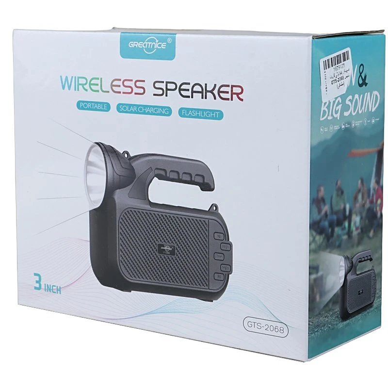 اسپیکر بلوتوثی گریت نایس GTS-2068