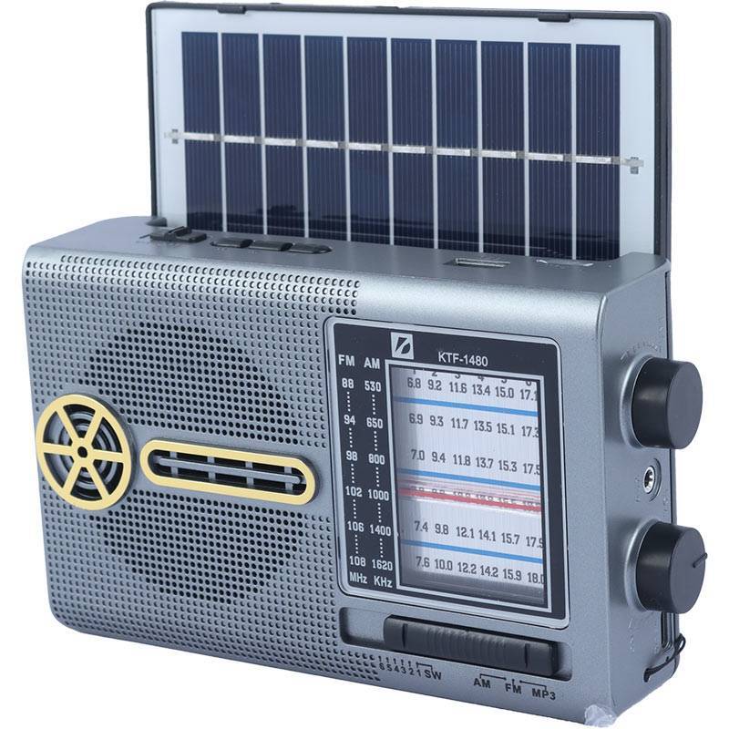 رادیو اسپیکر بلوتوثی خورشیدی کی برود KTF-1480
