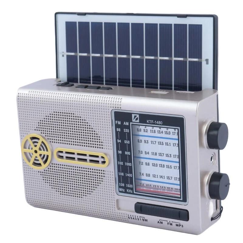رادیو اسپیکر بلوتوثی خورشیدی کی برود KTF-1480