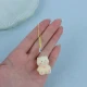 آویز فلش و موبایل طرح گربه رنگی مخملی