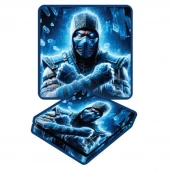 اسکین پلی استیشن 4 اسلیم طرح Mortal Kombat Sub Zero