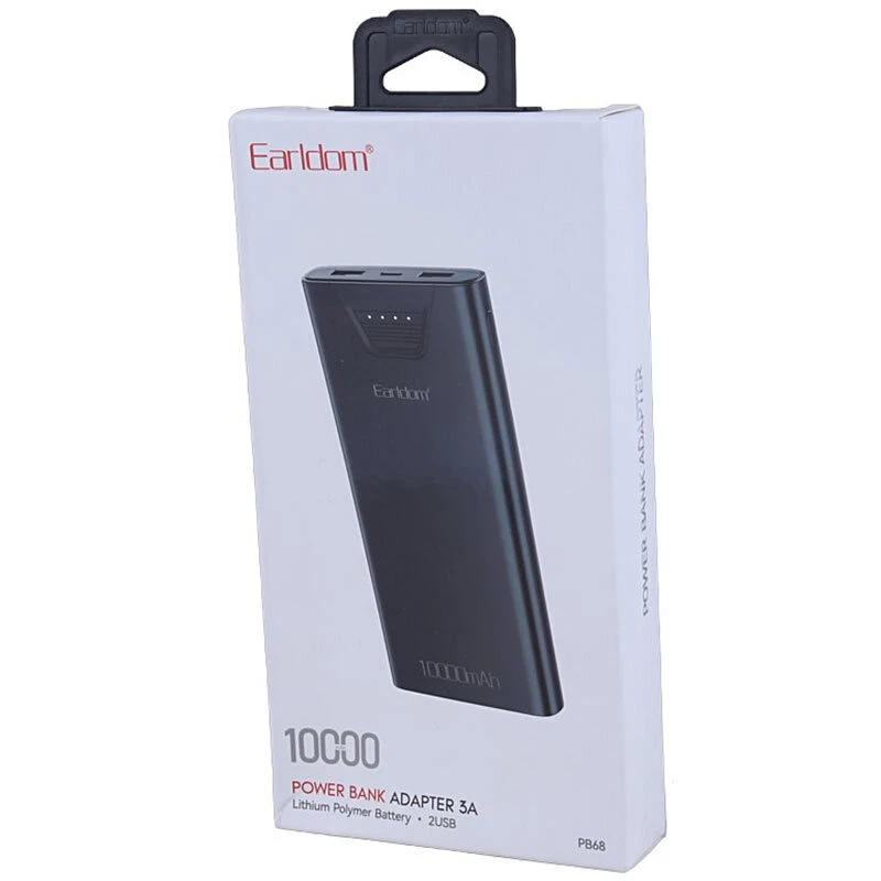 پاور بانک ارلدام ET-PB68 15W ظرفیت 10000 میلی آمپر ساعت
