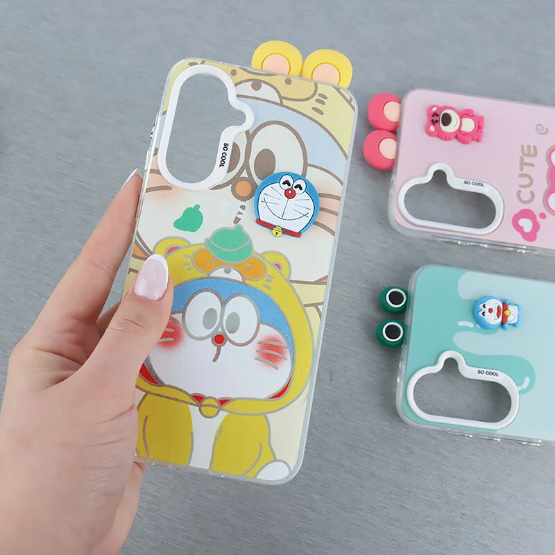 قاب PC So Cool سامسونگ Galaxy A56 عروسکی گوش دار