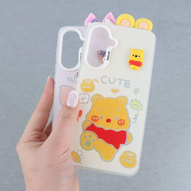 قاب PC So Cool سامسونگ Galaxy A56 عروسکی گوش دار
