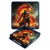 اسکین پلی استیشن 4 اسلیم طرح Mortal Kombat Scorpion