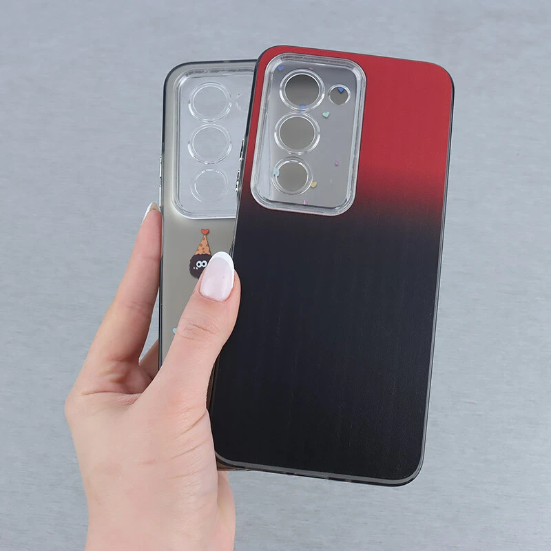 قاب PC شیائومی Redmi 15 طرح دار محافظ لنزدار