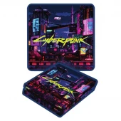 اسکین پلی استیشن 4 اسلیم طرح Cyberpunk 2077 کد 4